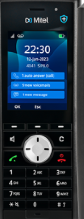 Mitel 722dt DECT handset